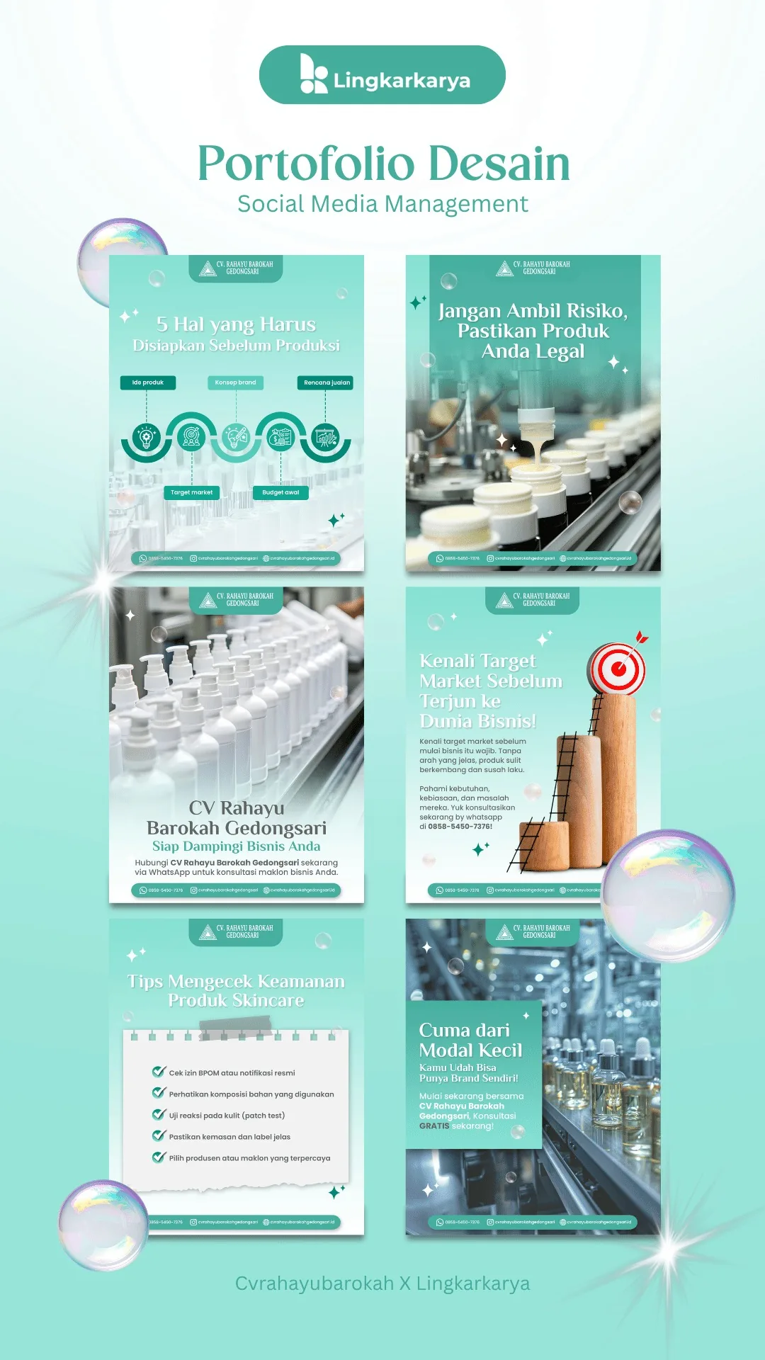 Portofolio desain Lingkar Karya 10